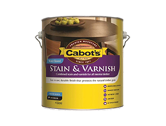 Cabot’s Stain &  Varnish Water Based